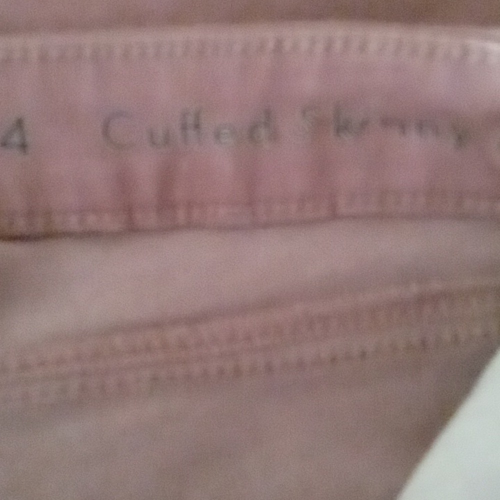 💐LC Lauren Conrad Pink Cuffed Skinny Jeans - Picture 5 of 7